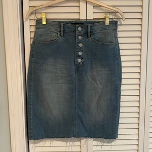 Banana Republic Midi Denim Skirt - never worn